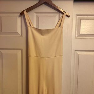 American Apparel White Jumpsuit